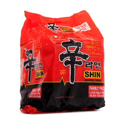 Nongshim Shin Ramen Noodle Soup 120g*4 480 g