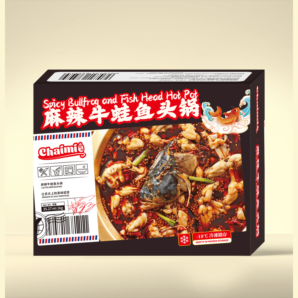 Chaimi Spicy Hot Pot with Bullfrog and Fish Head 1000 g
