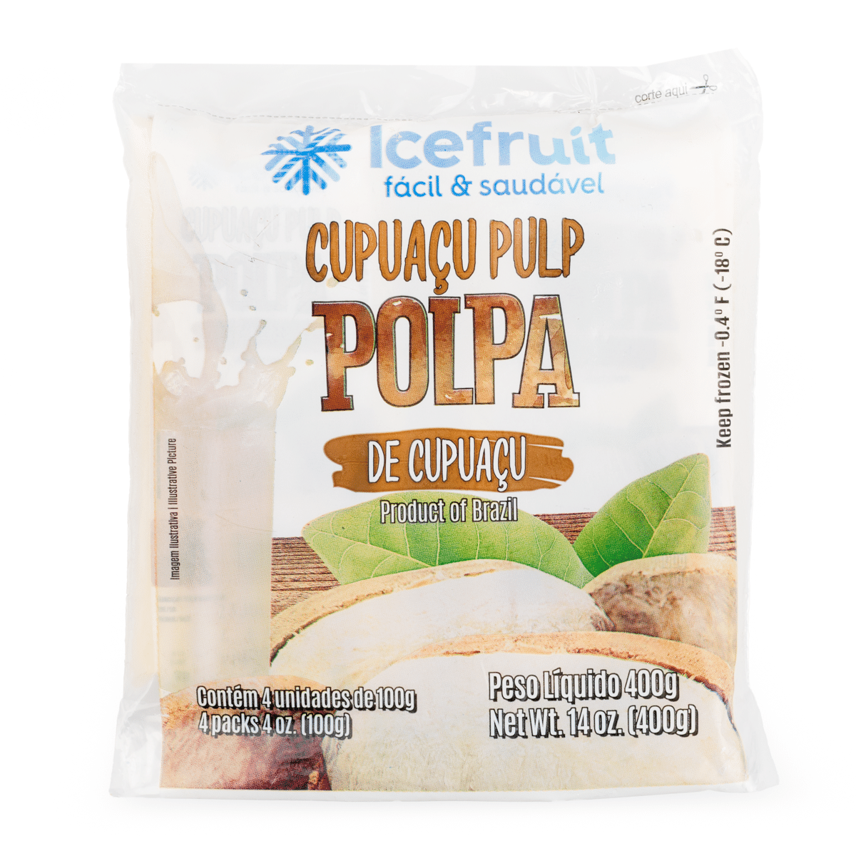 Pulpa de Cupuaçu Icefruit 400 gramo(s)