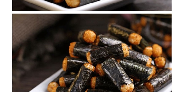 日本SHIRAKIKU 海苔卷米果 85g