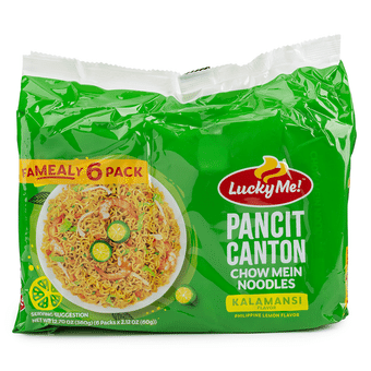 Get Lucky Me Pancit Canton Kalamansi 60g*6 360 g Delivered | Weee