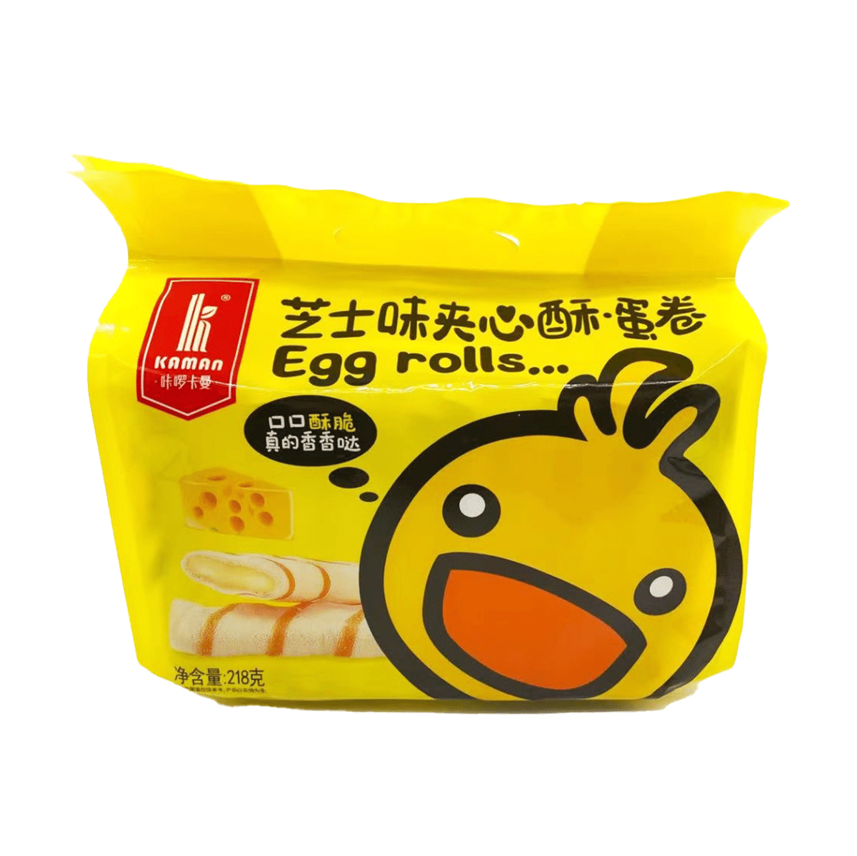 Kaman Crispy Egg Roll, Cheese Flavor 218 g