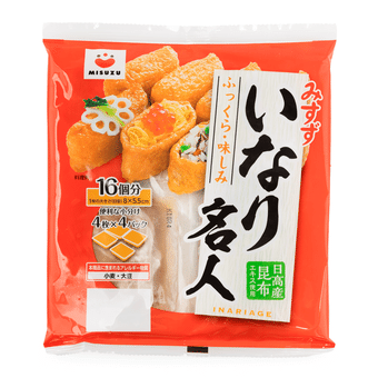 お稲荷さん 味付おいなりさん 8個×2袋入り 8.81 オンス - Weee!