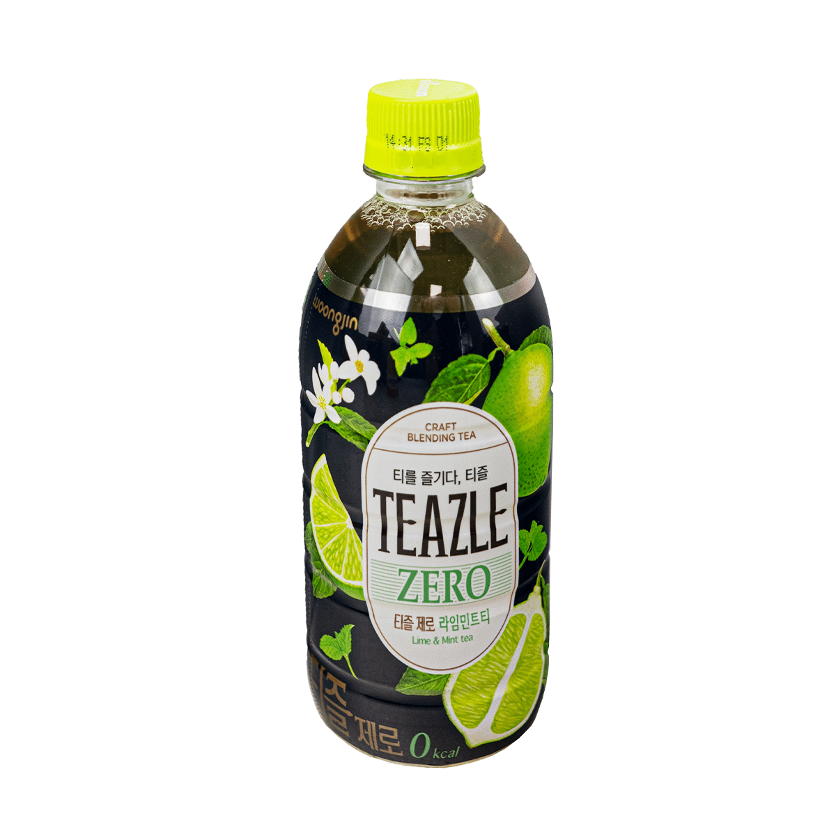WOONGJIN Lime & Mint Tea Drink 500 ml