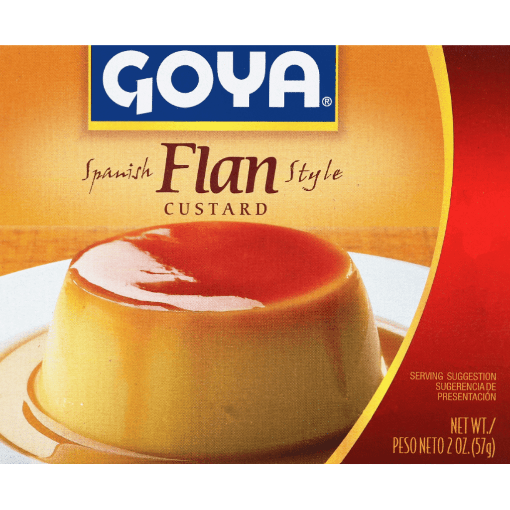 Bột custard vị flan Tây Ban Nha Goya 2 oz