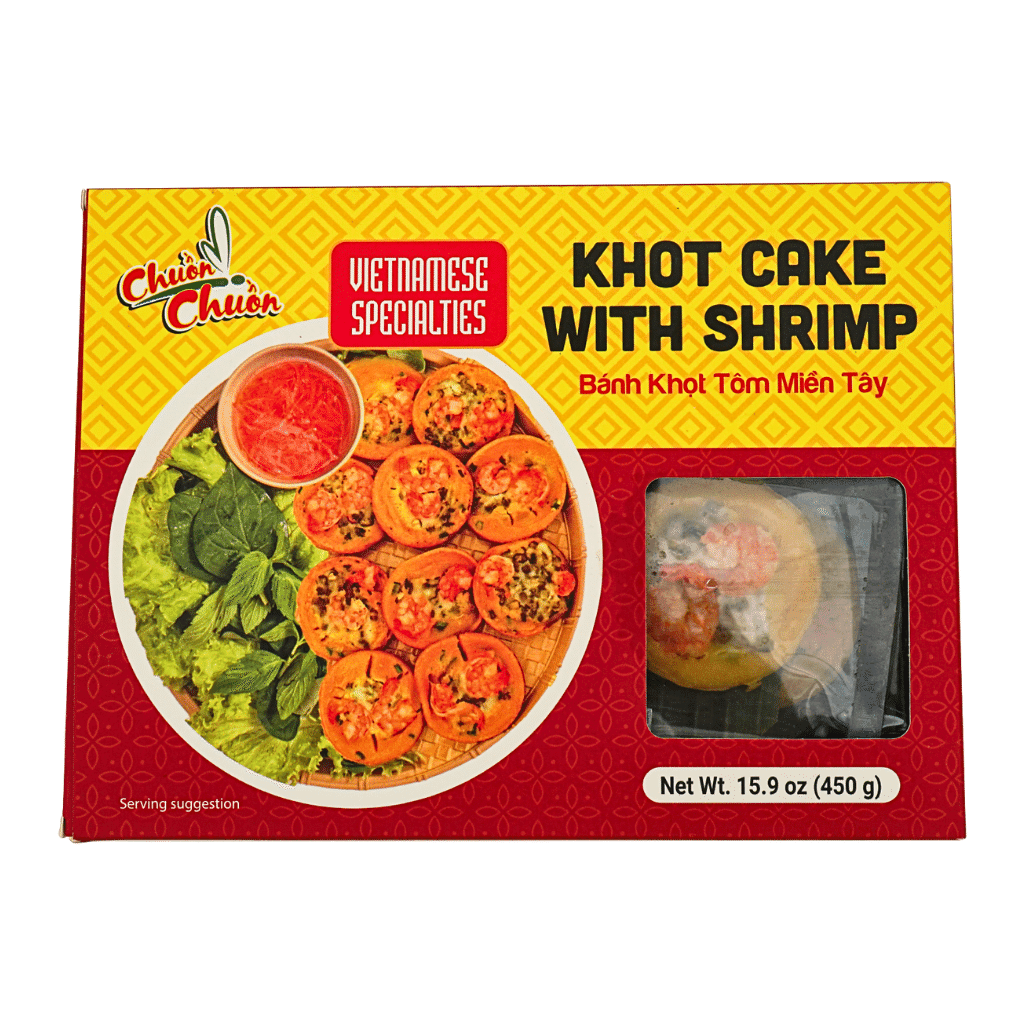 Dragonfly Khot Cake with Shrimp, Frozen 15.9 온스