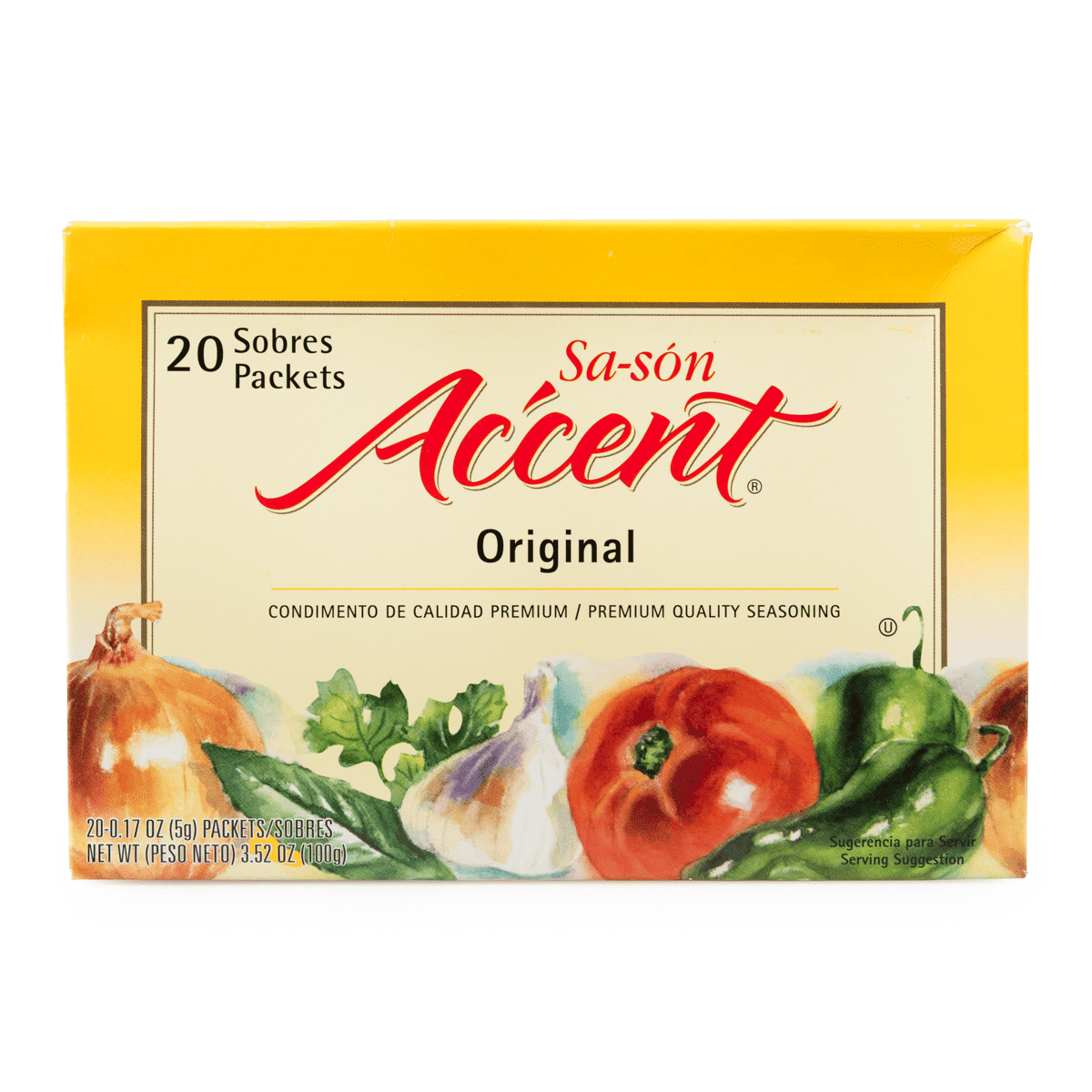 Accent Seasoning Packets Original 3.52 oz