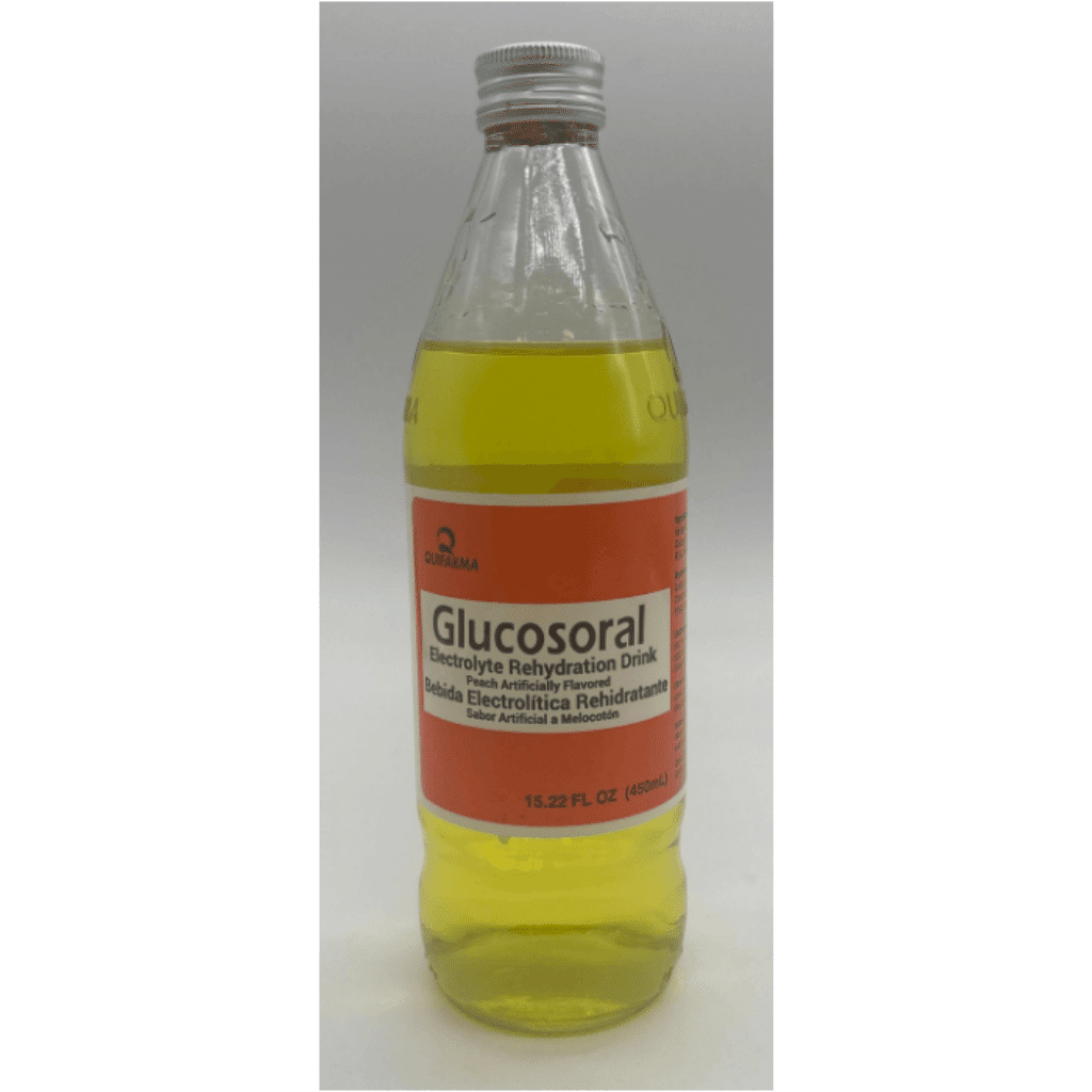 Glucosoral Electrolyte Rehidration Drink Peach Flavor 15.22 fl.oz