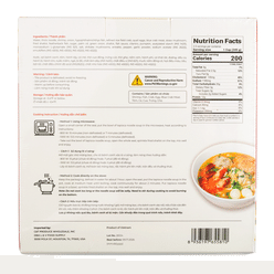 CT Choice Vua Cua Crab Tapioca Noodle Soup, Frozen 700 g