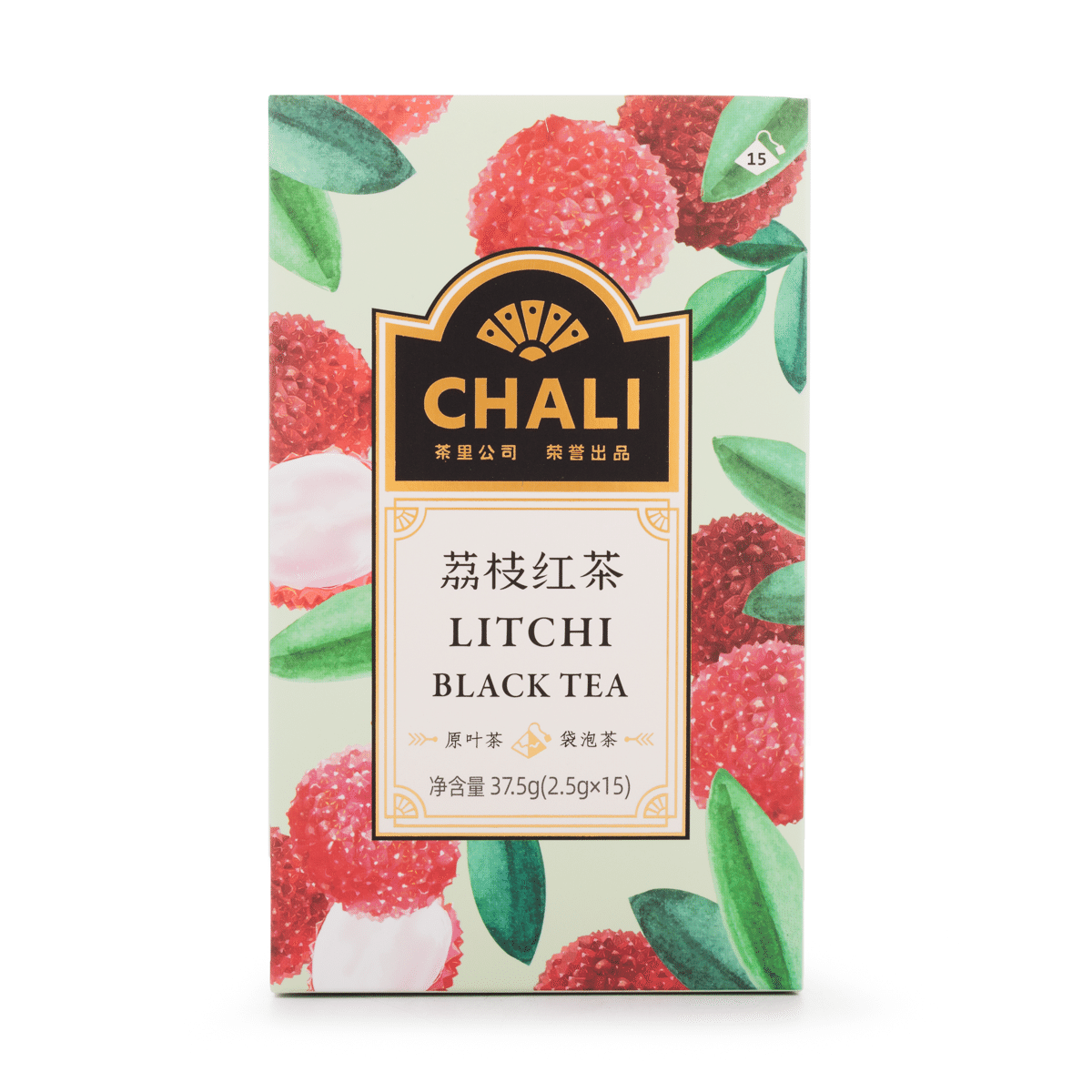 CHALI Litchi Black Tea 0.08 oz*15 pack