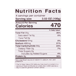 Pacific Soda Crackers, Sesame Flavor 400 g