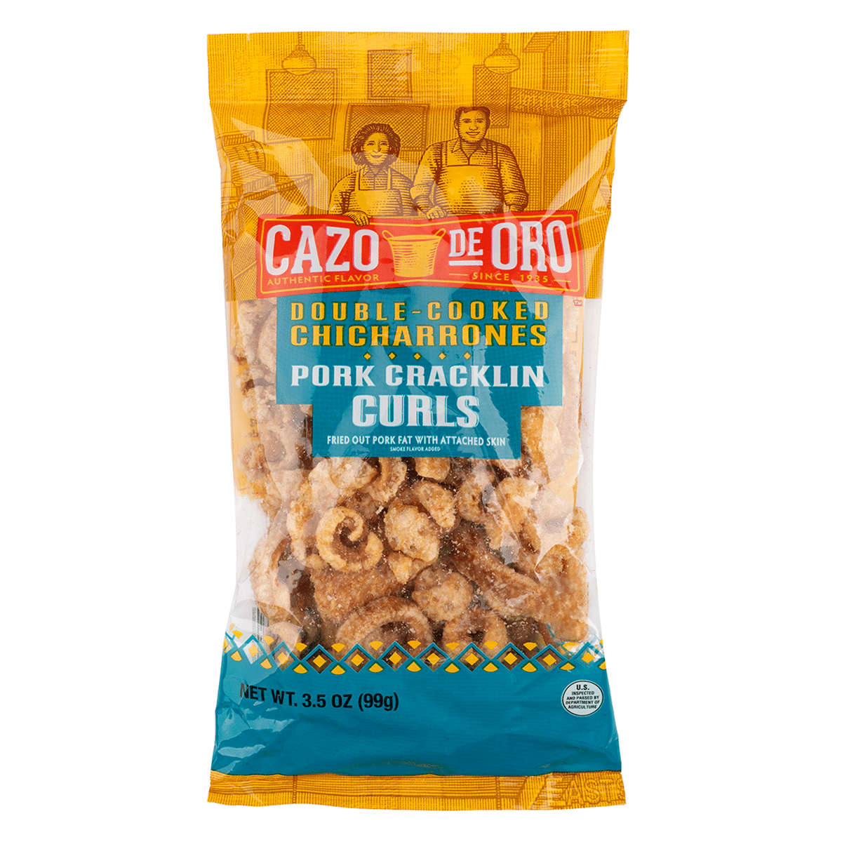 Cazo de Oro Chicharrones Doble Cocción 3.5 onza(s)
