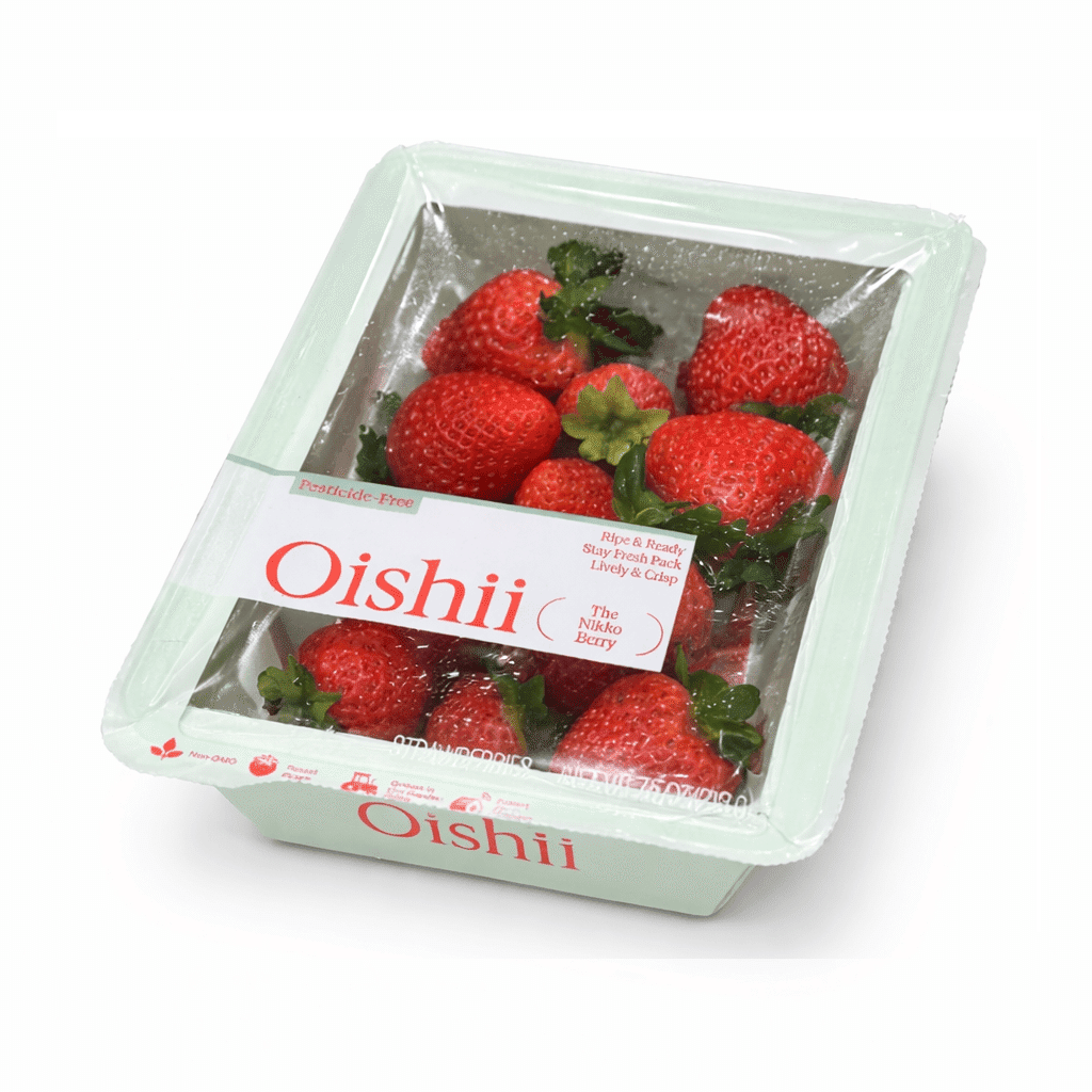 Oishii 닛코 베리 딸기 1 개