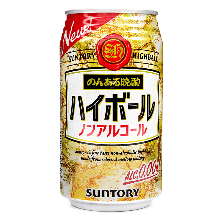 Get Suntory Highball Non-Alcohol Sparkling Beverage