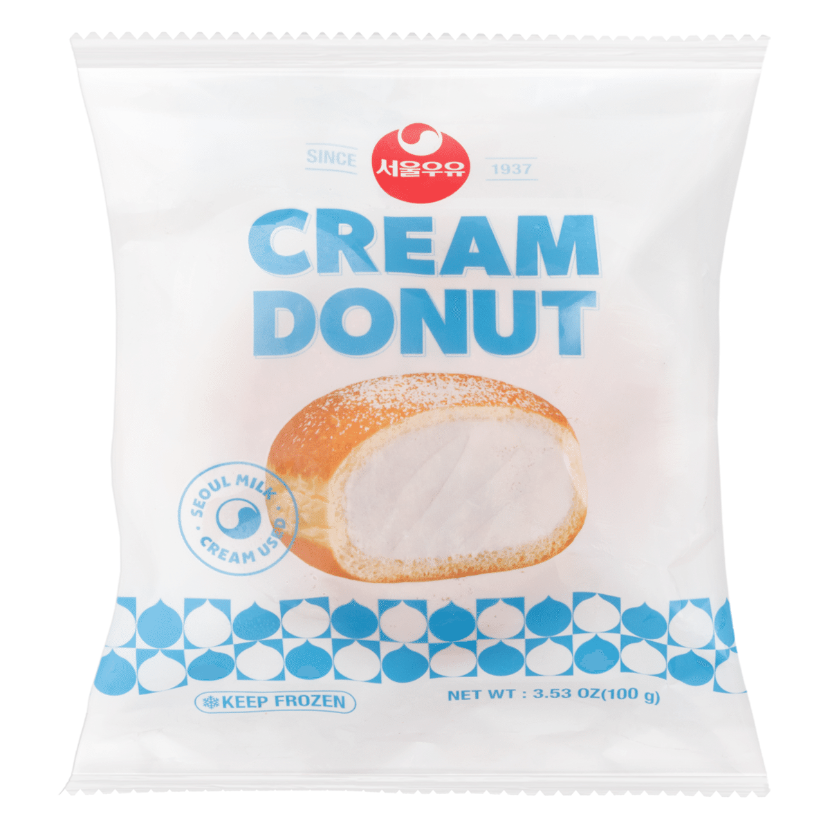 Seoulmilk Cream Donut, Frozen 100 g