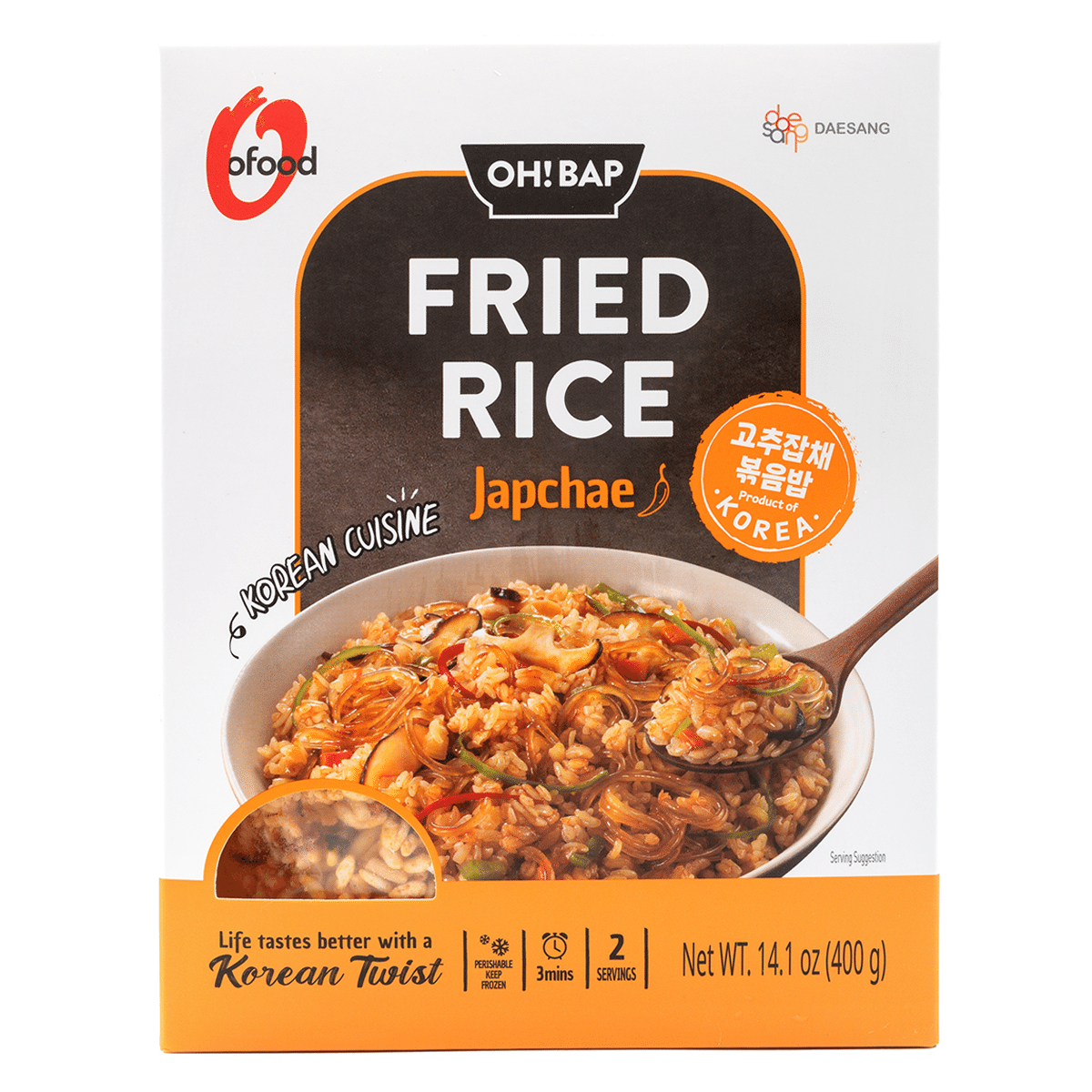 오푸드 냉동 고추잡채 볶음밥 14.1 온스
