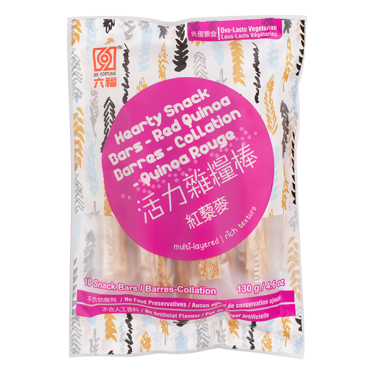 SF Hearty Snack Bars – Red Quinoa Flavor 130 g