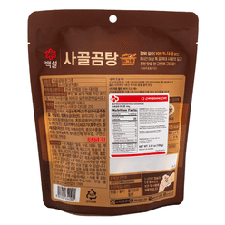 CJ Foods 백설 사골곰탕 100 그램