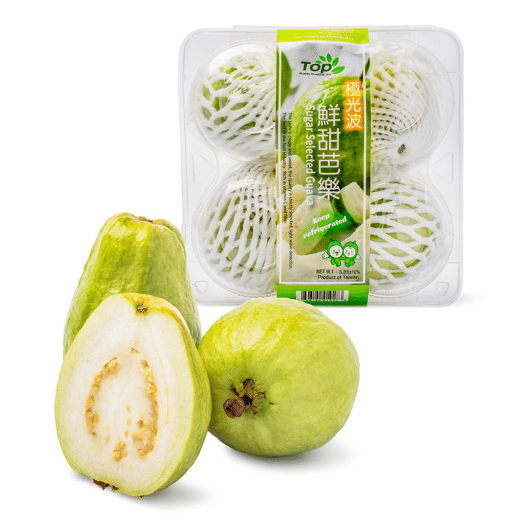 鲜甜台湾芭乐(4个) 1 盒- Weee!