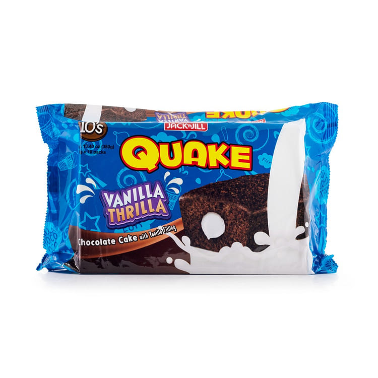 Jack & Jill Quake バニラミルクチョコレートケーキ 380 グラム