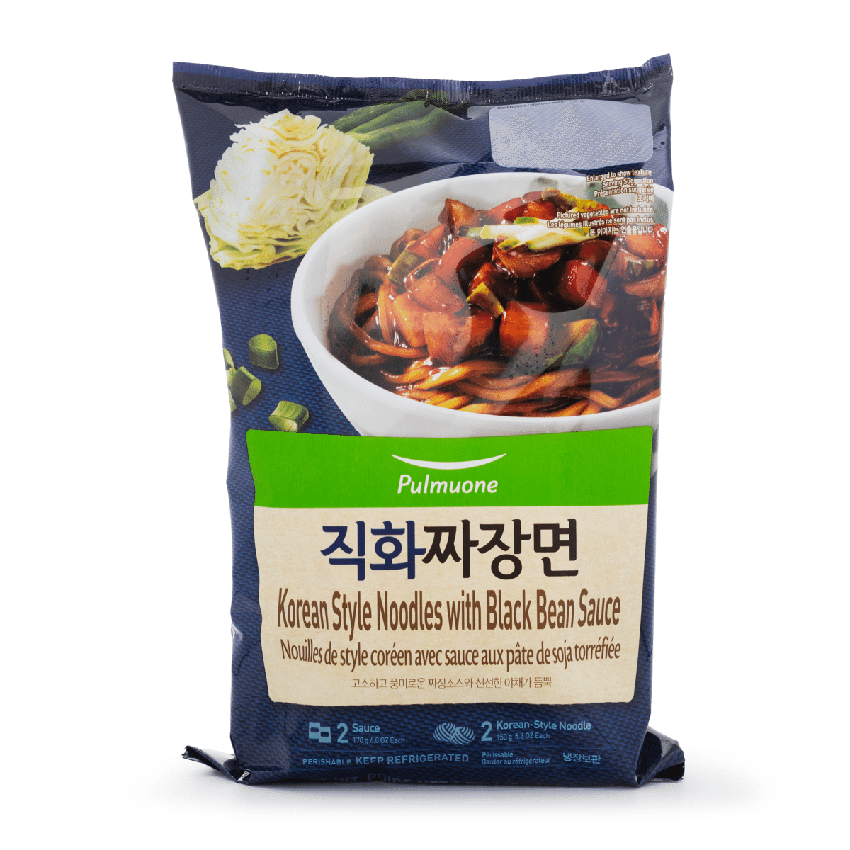 풀무원 한국식 직화 짜장면 640 그램