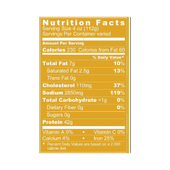 KING GE Hunan Inspired Smoked Beef 8 oz