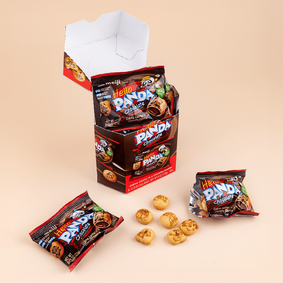明治 パンダ柄クッキー チョコレートクッキー 6 オンス - Weee!
