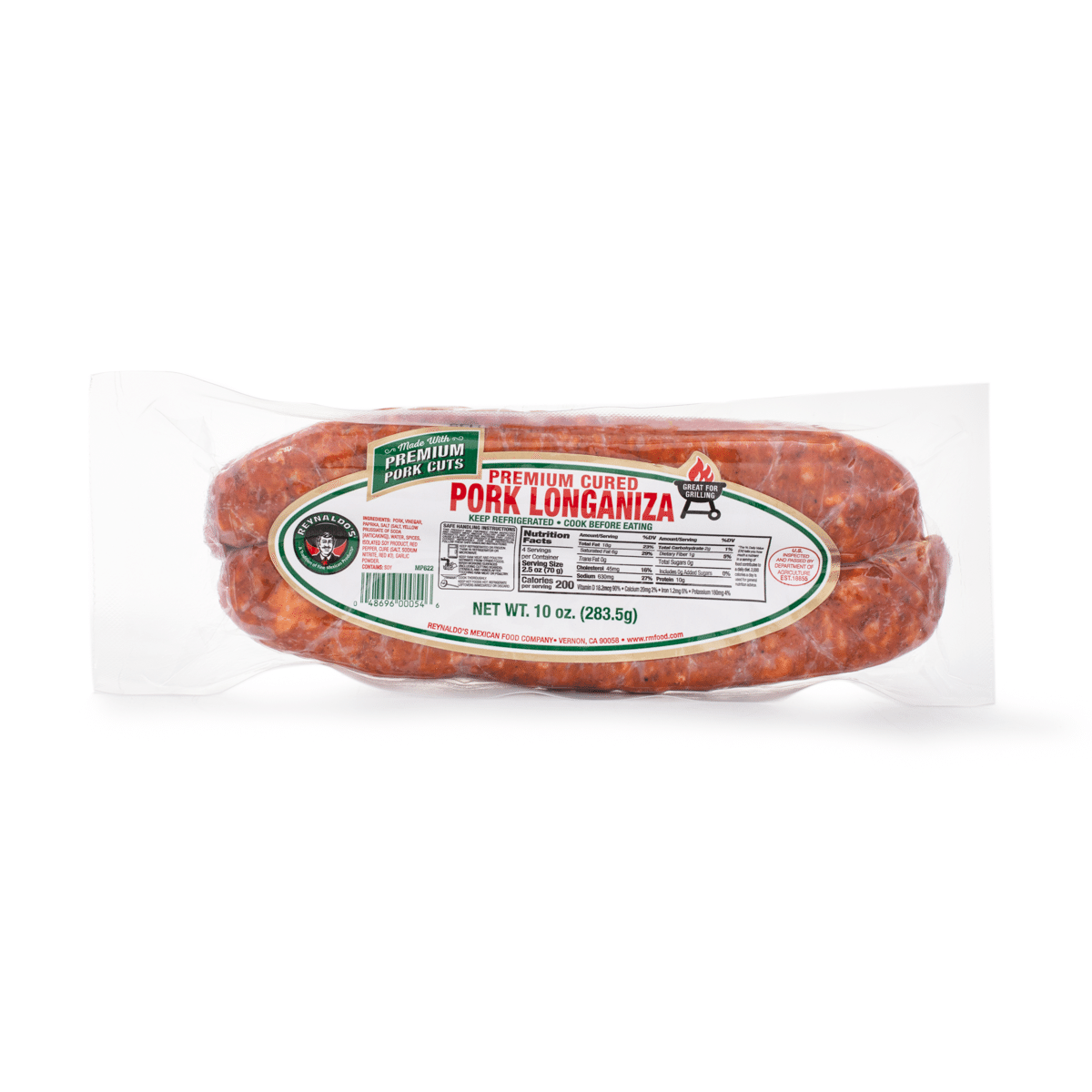 Reynaldo's Longaniza de Puerco 10 onza(s)
