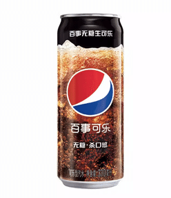 Pepsi No Sugar Raw Soda 330 ml