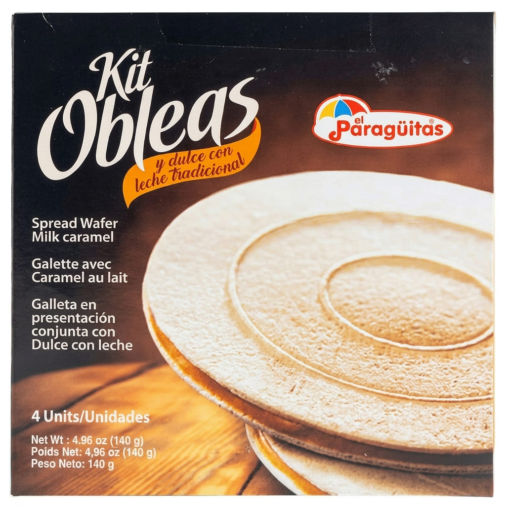 El Paraguitas Wafer with Milk caramel 4.96 oz