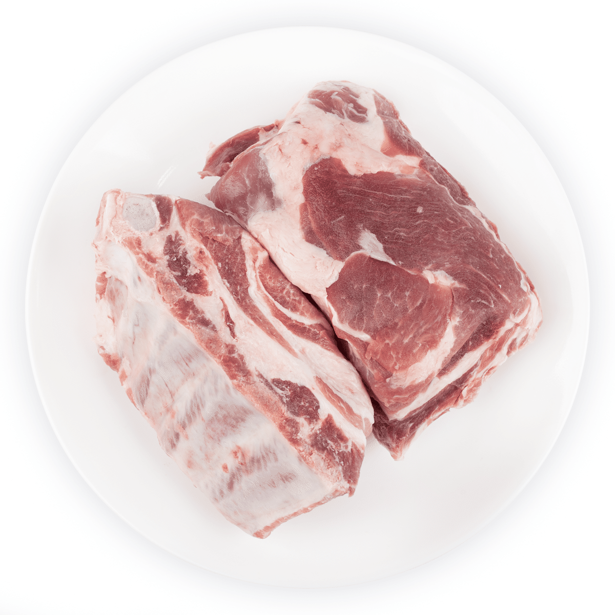 Costilla Corta de Cerdo Berkshire, Congelada 2.2-2.9 libra(s)