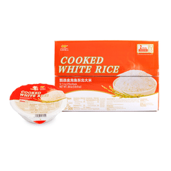 「Newly upgraded packaging」ARAWANA BRAND COOKED WHITE RICE 12 pack 2520G 2520 g