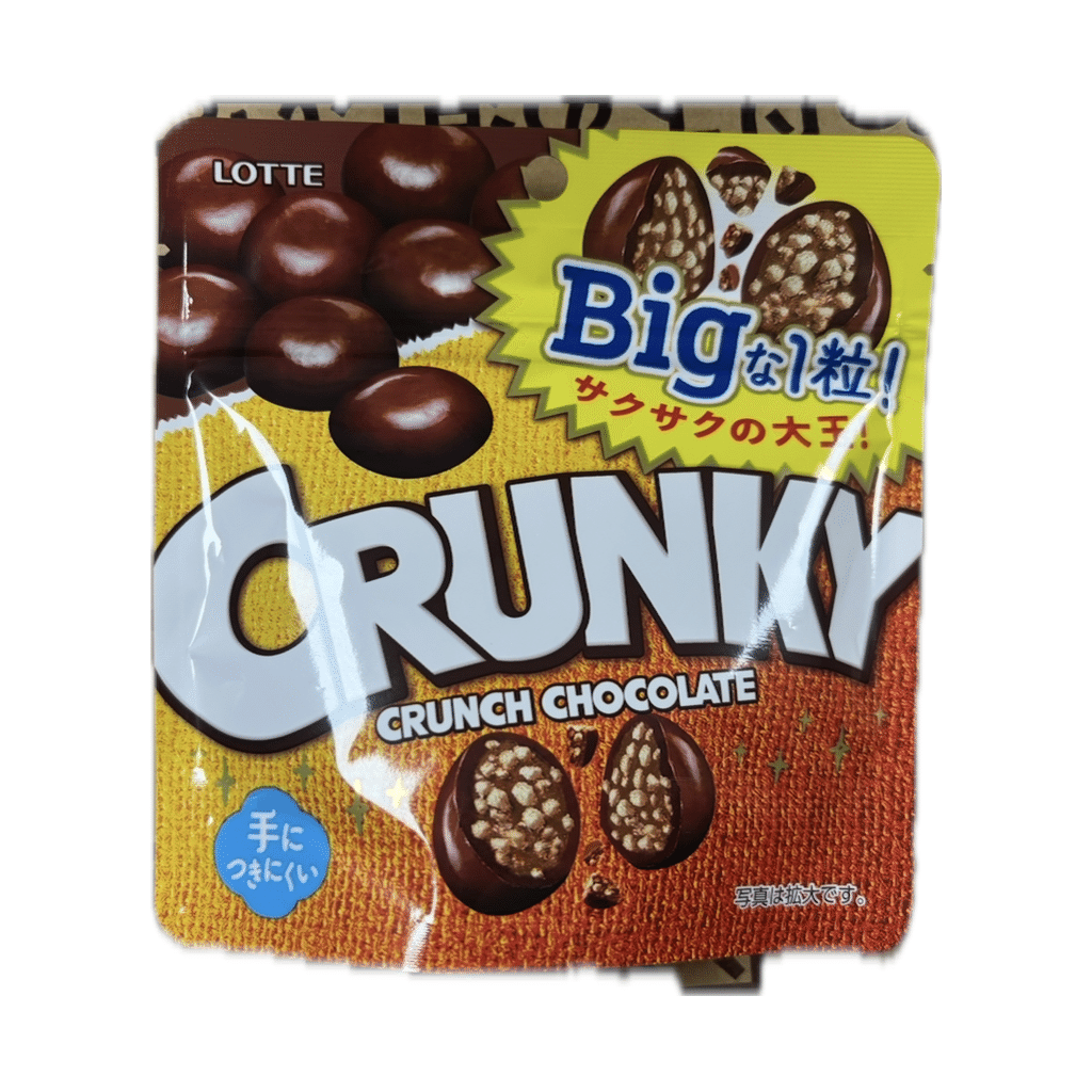 Lotte クランキー　チョコレート 72 グラム