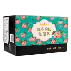 Tenfu's 구기자 대추 차 12팩 36 그램