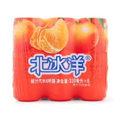 Arctic Ocean Mandarin Flavored Soda 330 ml*6 can