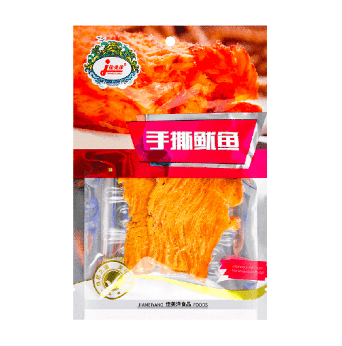 JiaMeiYang 양념 오징어포 62 그램