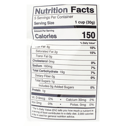 Crown Corn Chips, Roasted Corn Flavor 148 g