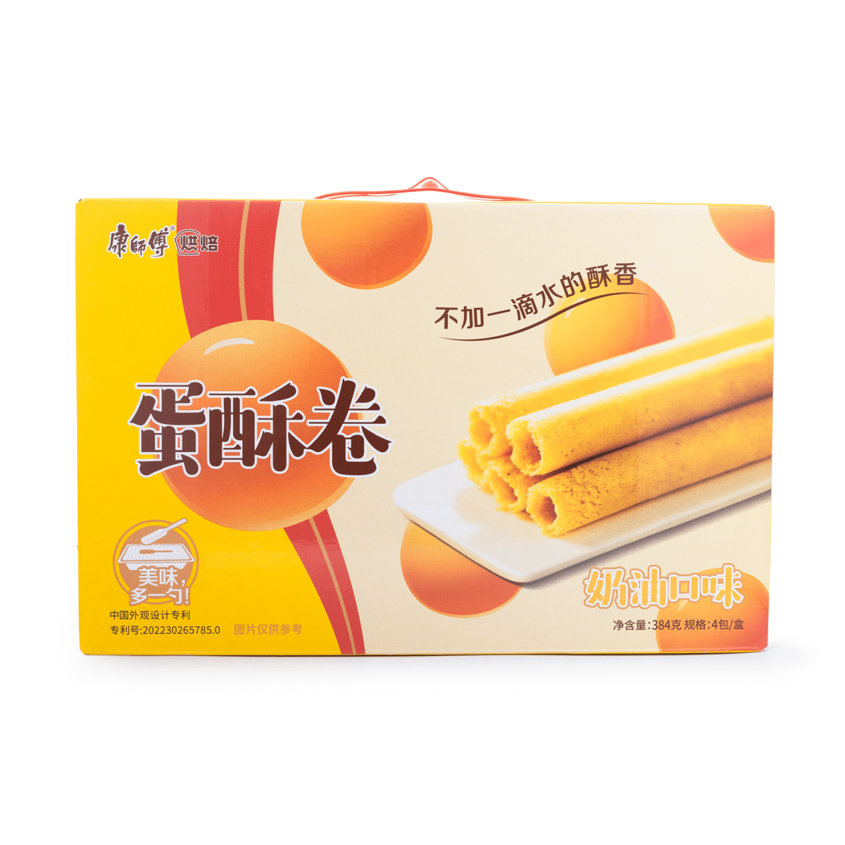 Kangshifu Crispy Roll Butter Cream Flavor 384 g