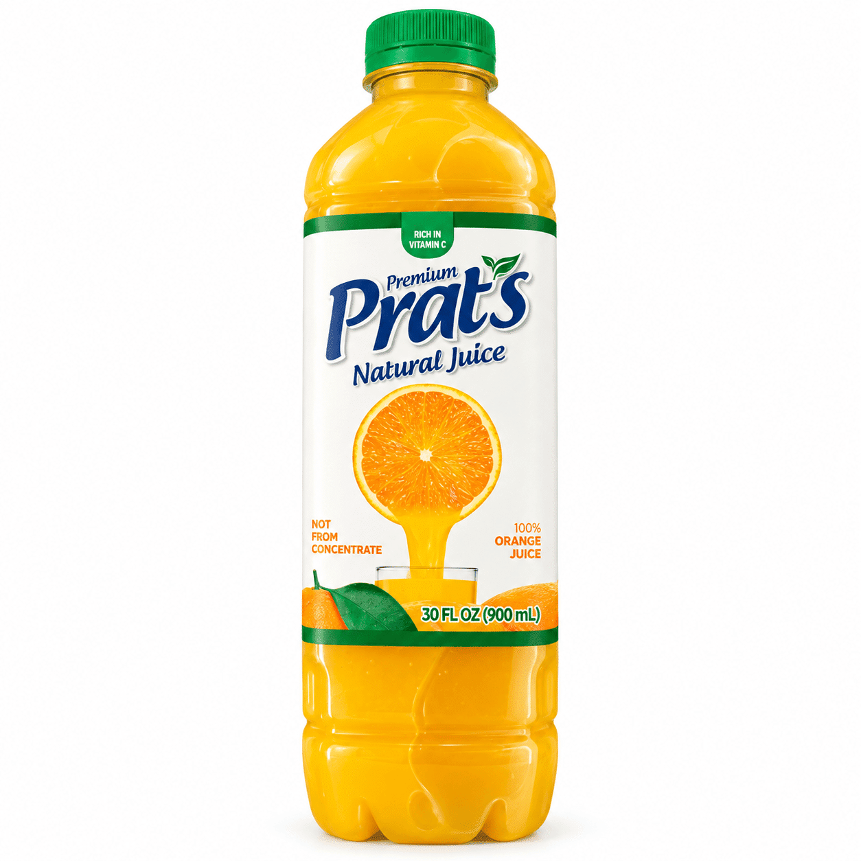 Prats 100% Pure Squeezed Orange Juice 900 ml