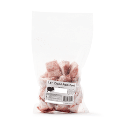 Cut Pork Feet, Frozen 2 lb