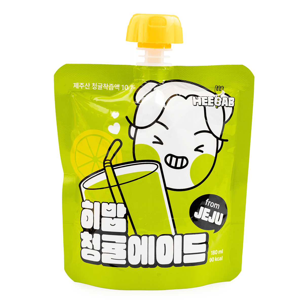 제주 히밥 청귤에이드 180 밀리리터
