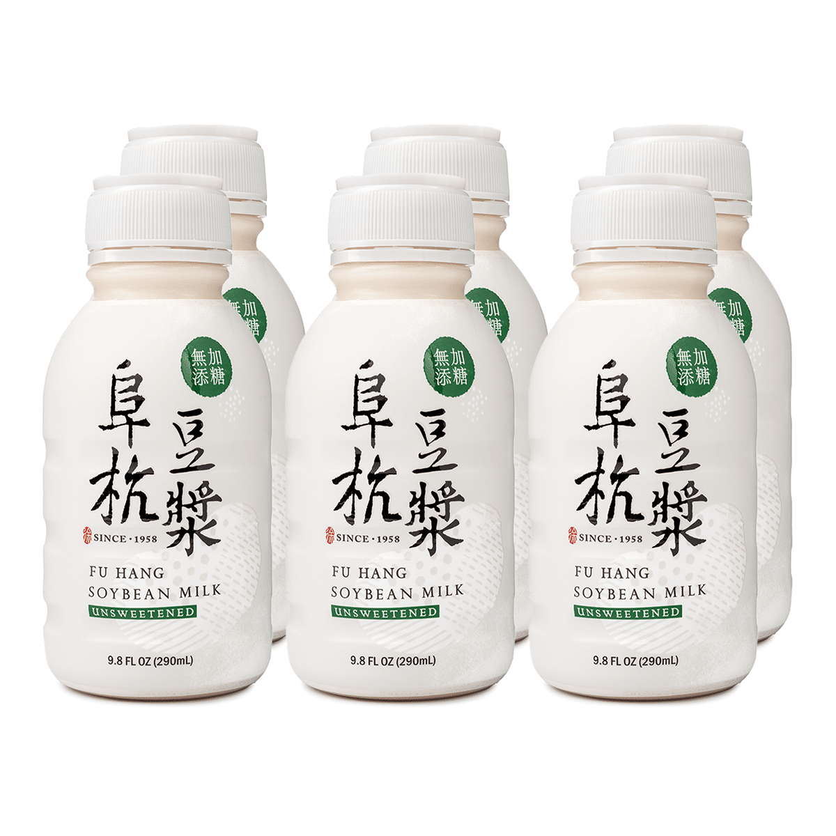 Fuhang 무가당 두유 290 밀리리터*6 병