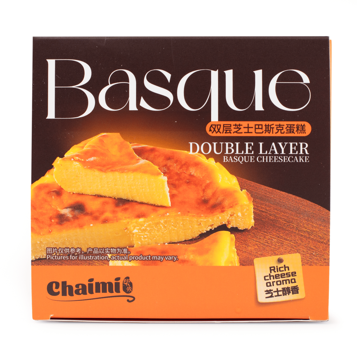 Chaimi Double Layer Basque Cheesecake 2PC 160 g