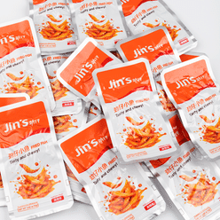 JINZAI 핫앤스파이시 피쉬 스낵 240 그램