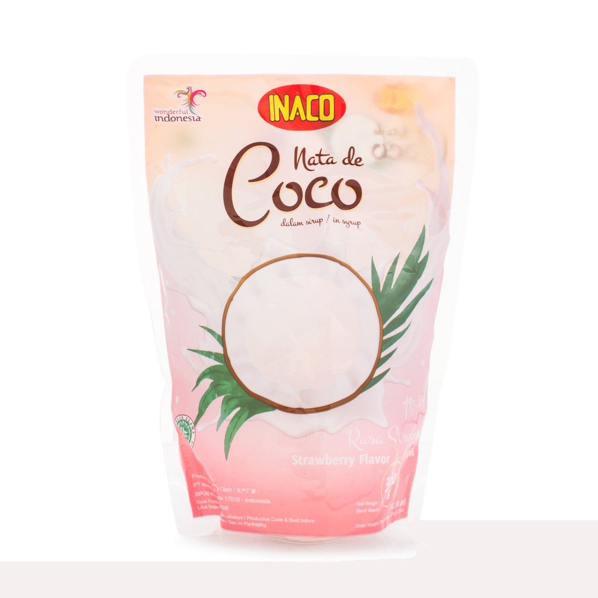 INACO 코코넛젤리 딸기맛 360 그램