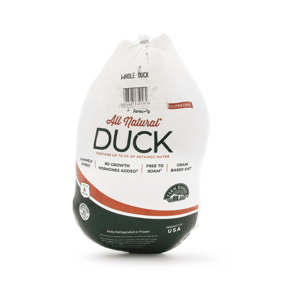 weee_meat_Maple Leaf All Natural Grade A Whole Duck, Head and Feet off frozen 3-4 lb