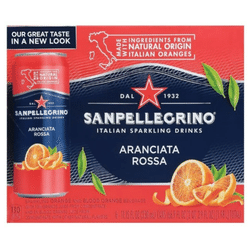San Pellegrino Blood Orange Sparkling Drinks 11.15 fl.oz*6 cans