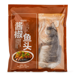Haoyuxuan 청고추 소스가 든 생선머리,냉동 640 그램