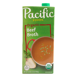 Pacific Food Organic Low Sodium Beef Broth 32 oz*12 pack