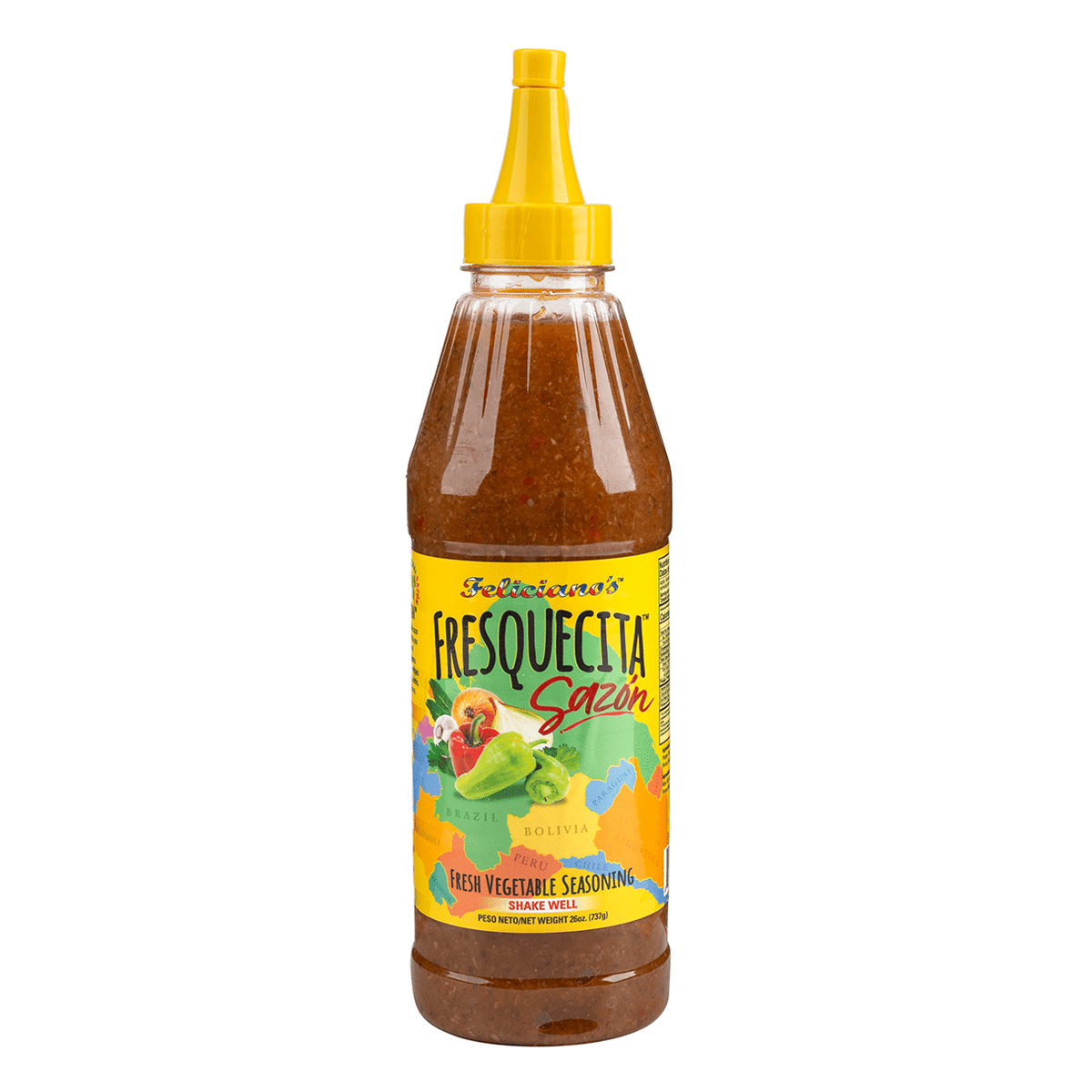 Feliciano's Fresquecita Sazón de Verduras Salsa Roja 26 onza(s)